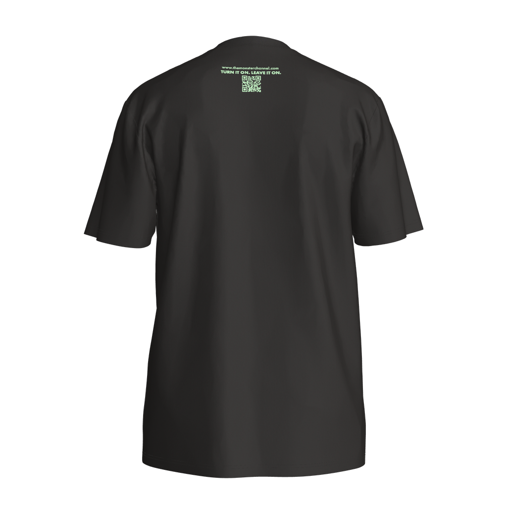 The Monster Channel Original Logo Glow-in-the-Dark T-Shirt