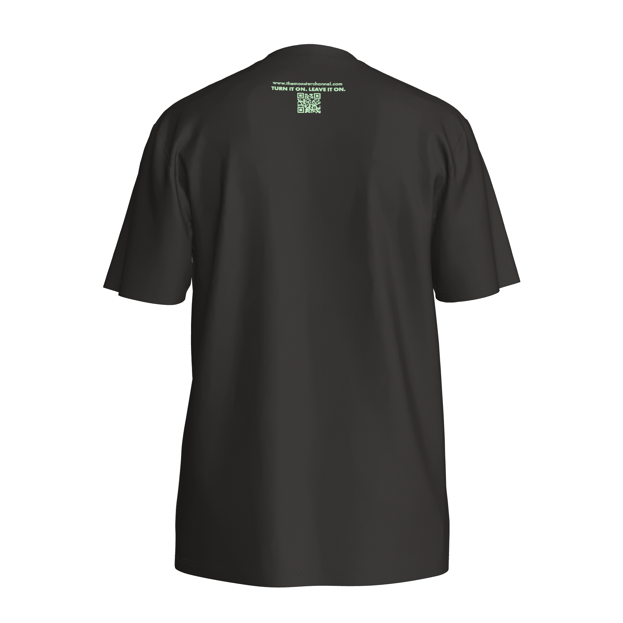 The Monster Channel Original Logo Glow-in-the-Dark T-Shirt