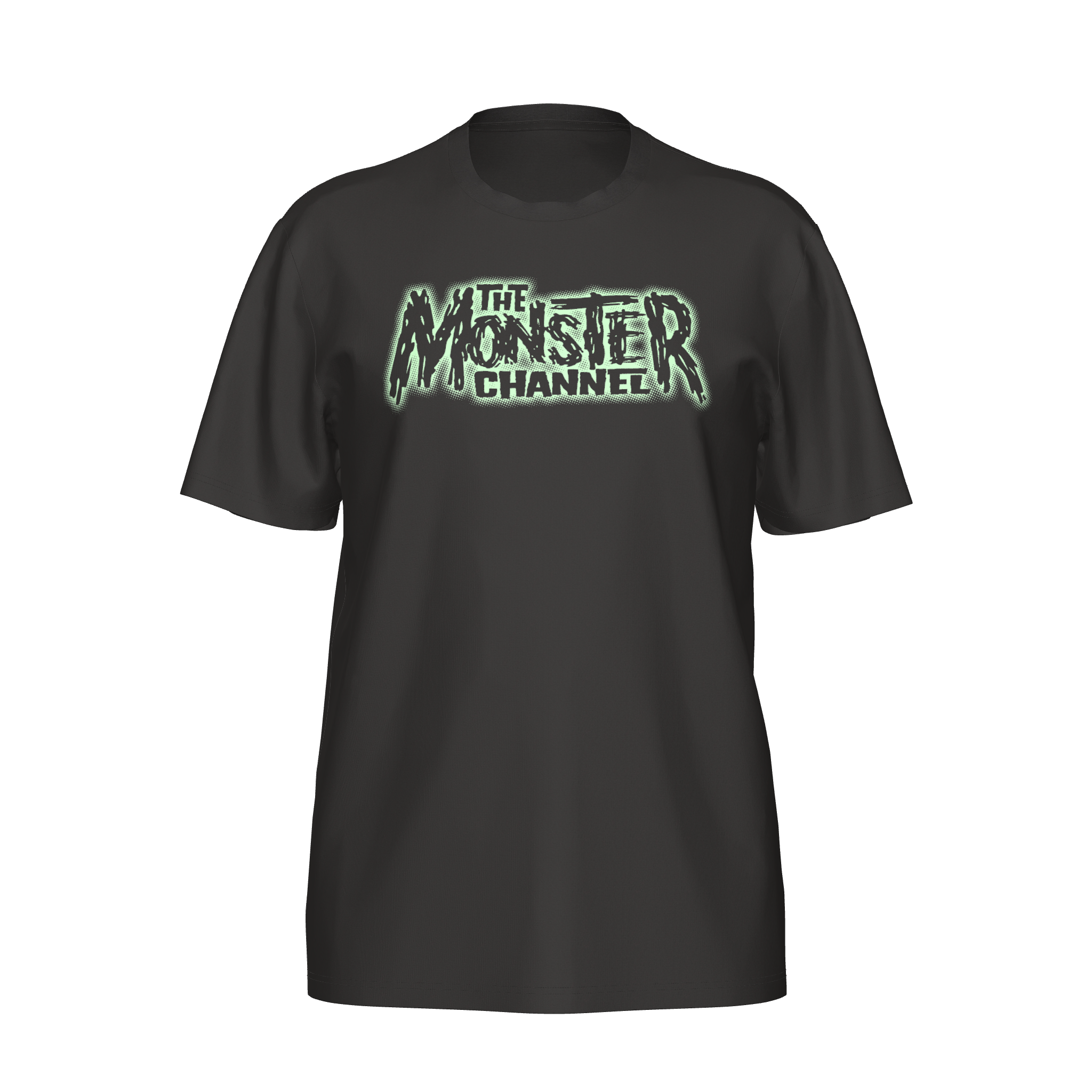 The Monster Channel Original Logo Glow-in-the-Dark T-Shirt